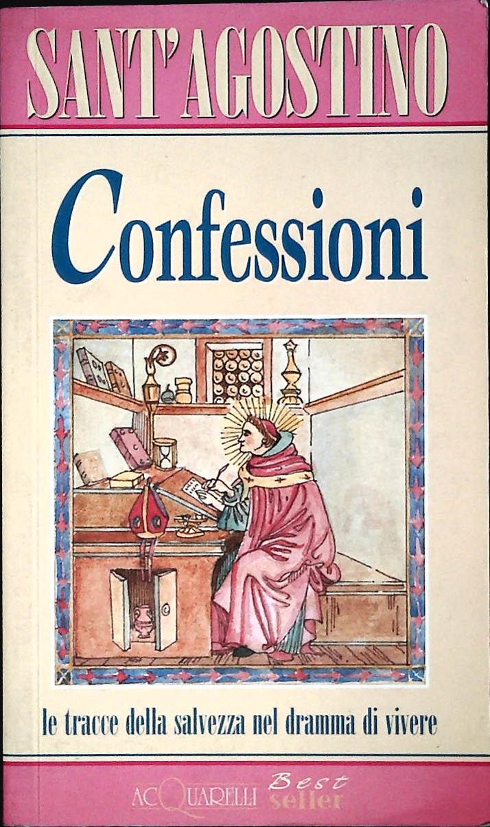CONFESSIONI - SANT'AGOSTINO  ACQUARELLI 2001 - OUTLET DEL LIBRO