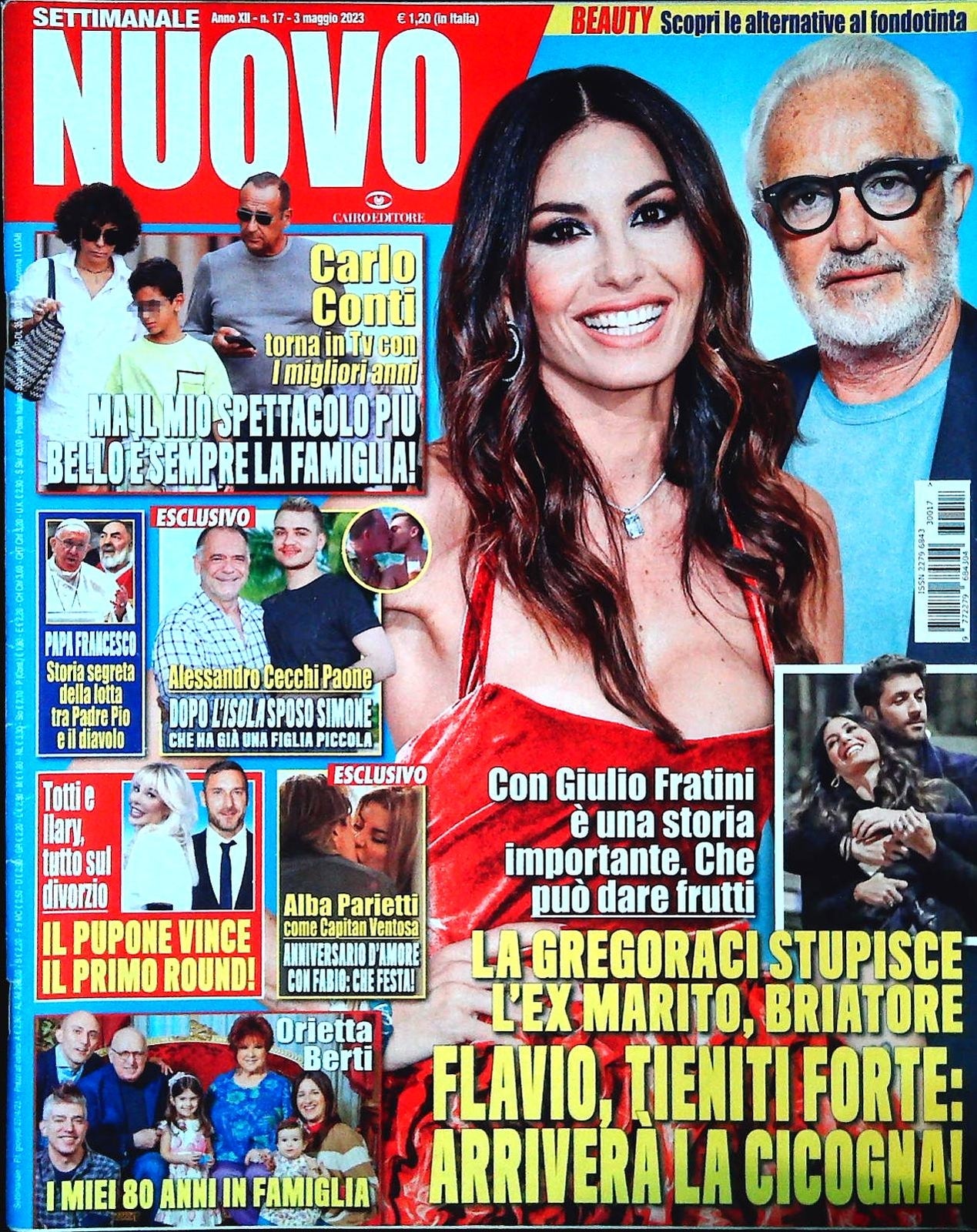 SETTIMANALE NUOVO - 3 MAGGIO 2023- GREGORACI-CARLO CONTI-CECCHI PAONE-BERTI