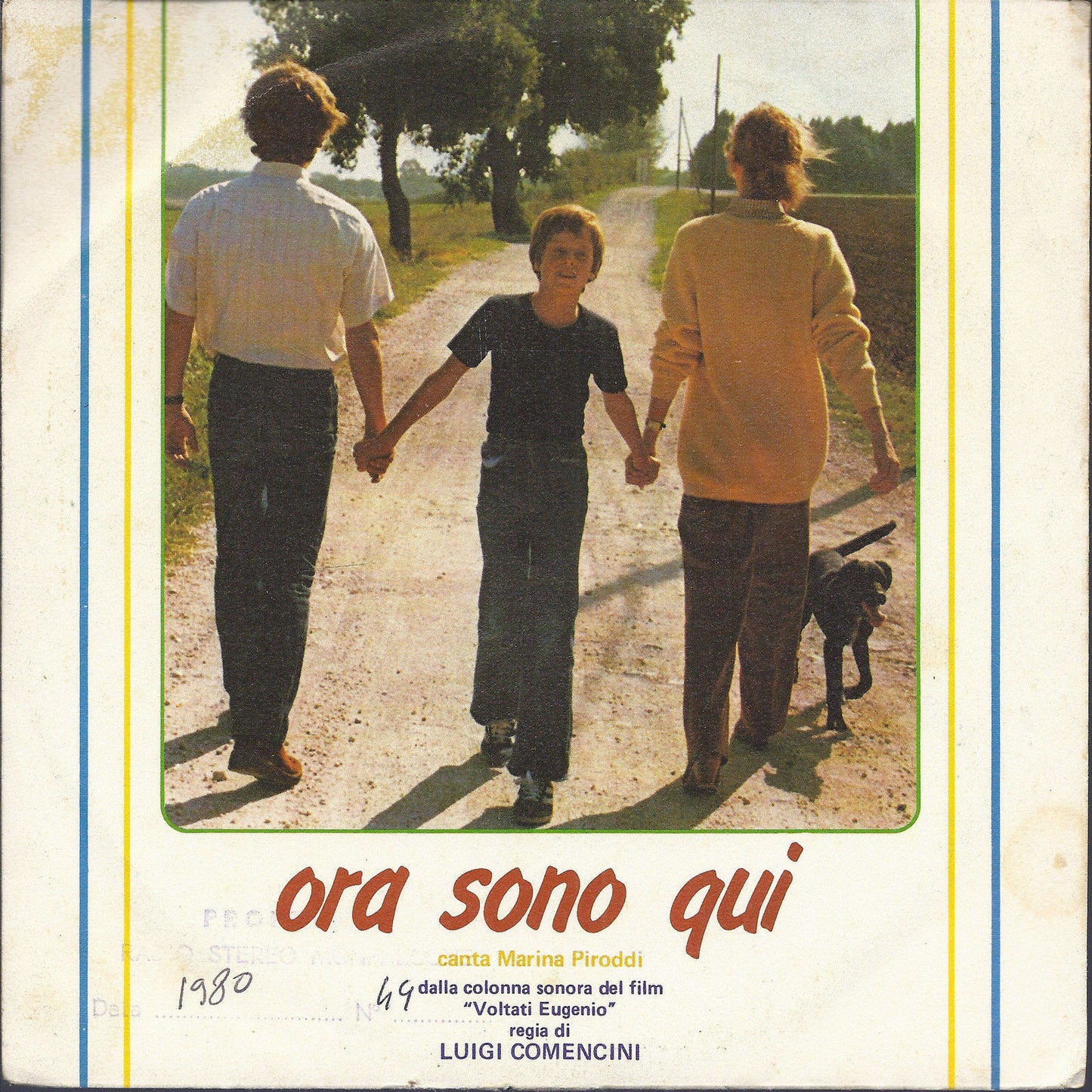 ORA SONO QUI # MARINA PIRODDI - TEMA EUGENIO # BRUNO NICOLAI - dal Film "Voltati