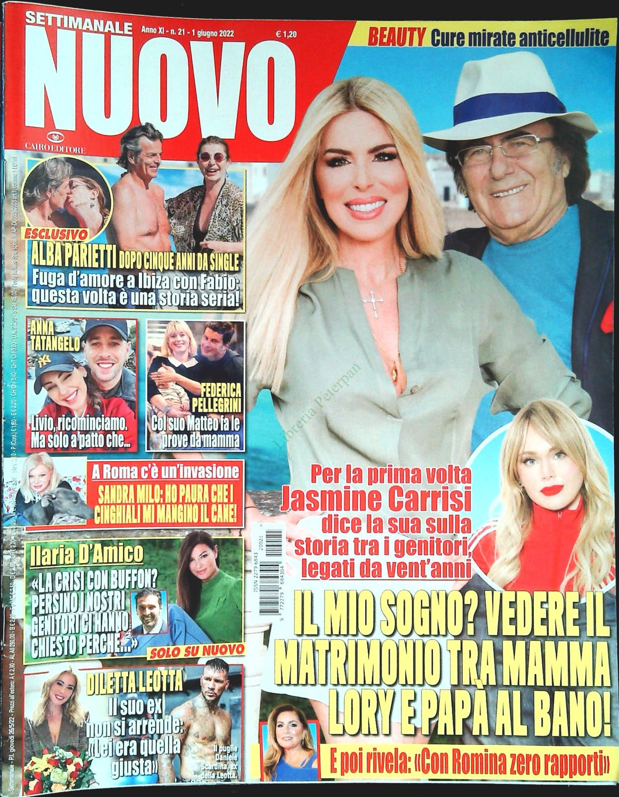 SETTIMANALE NUOVO 1 GIUGNO 2022 - JASMINE CARRISI-PARIETTI-OUTLET DEL LIBRO