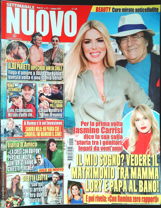 SETTIMANALE NUOVO 1 GIUGNO 2022 - JASMINE CARRISI-PARIETTI-OUTLET DEL LIBRO