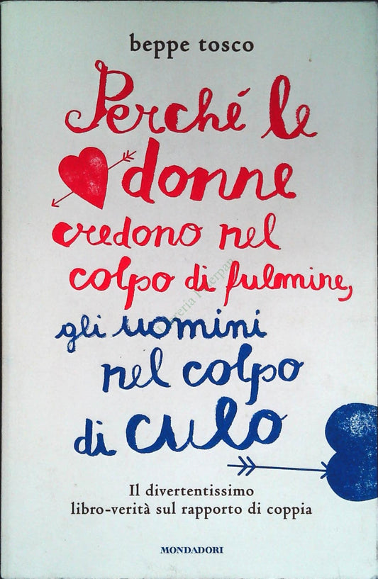 PERCHE LE DONNE CREDONO NEL COLPO DI FULMINE - MONDADORI 2012 - OUTLET DEL LIBRO