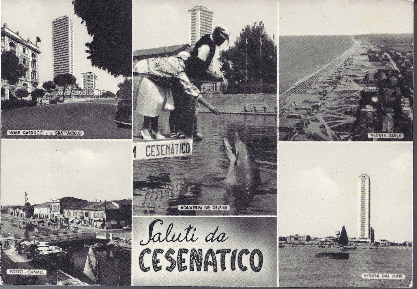 CESENATICO - SALUTI - 5 VEDUTE - NV - FG
