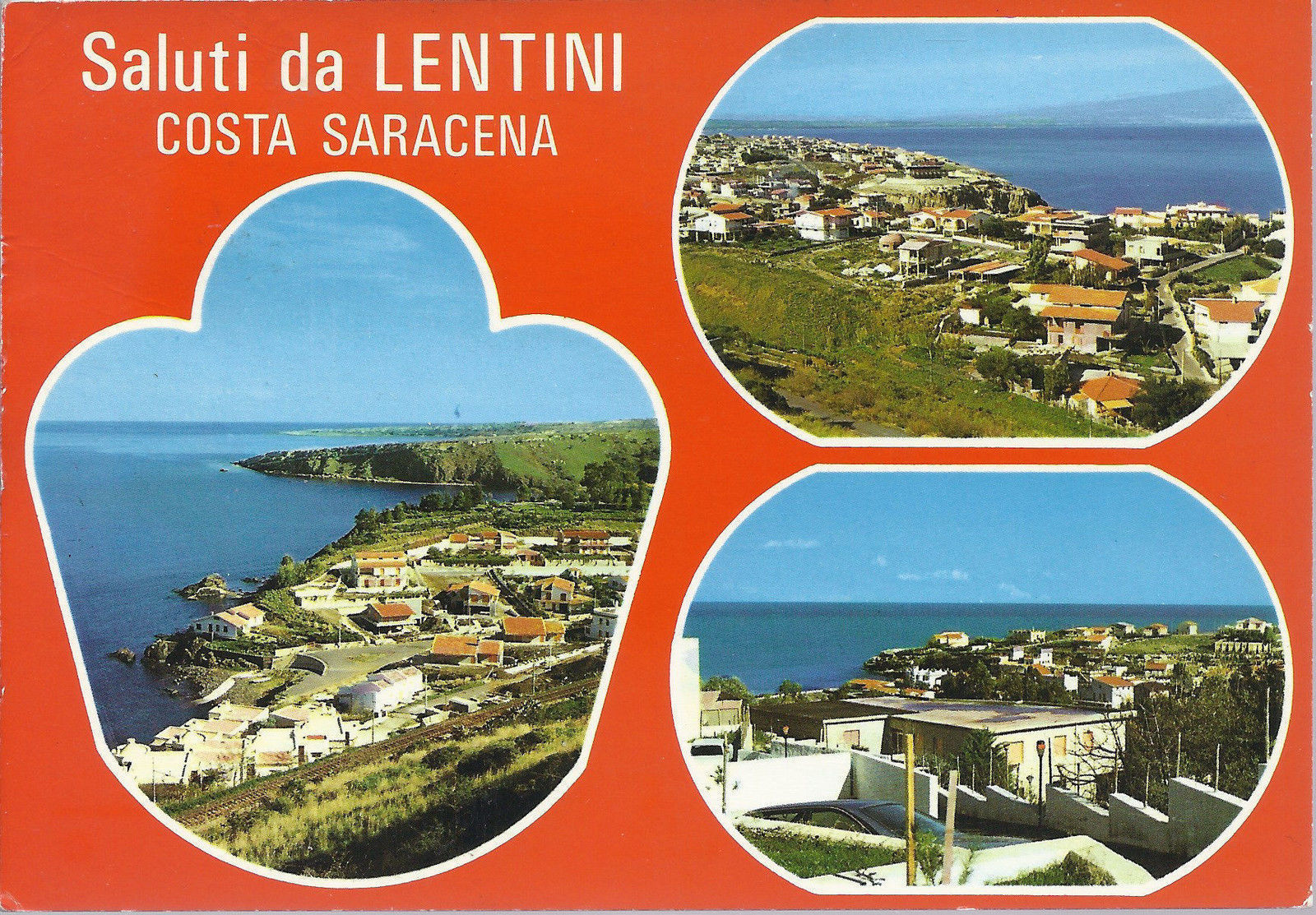 LENTINI - SALUTI - 3 VEDUTE - V1986