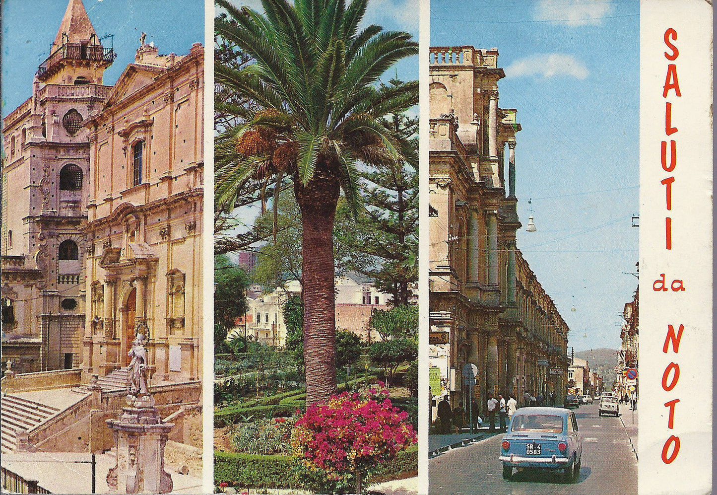 NOTO - SALUTI - 3 VEDUTE - NV