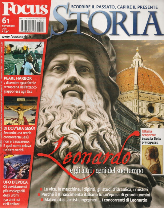 FOCUS STORIA N. 61 - LEONARDO E GLI ALTRI GENI DEL SUO TEMPO