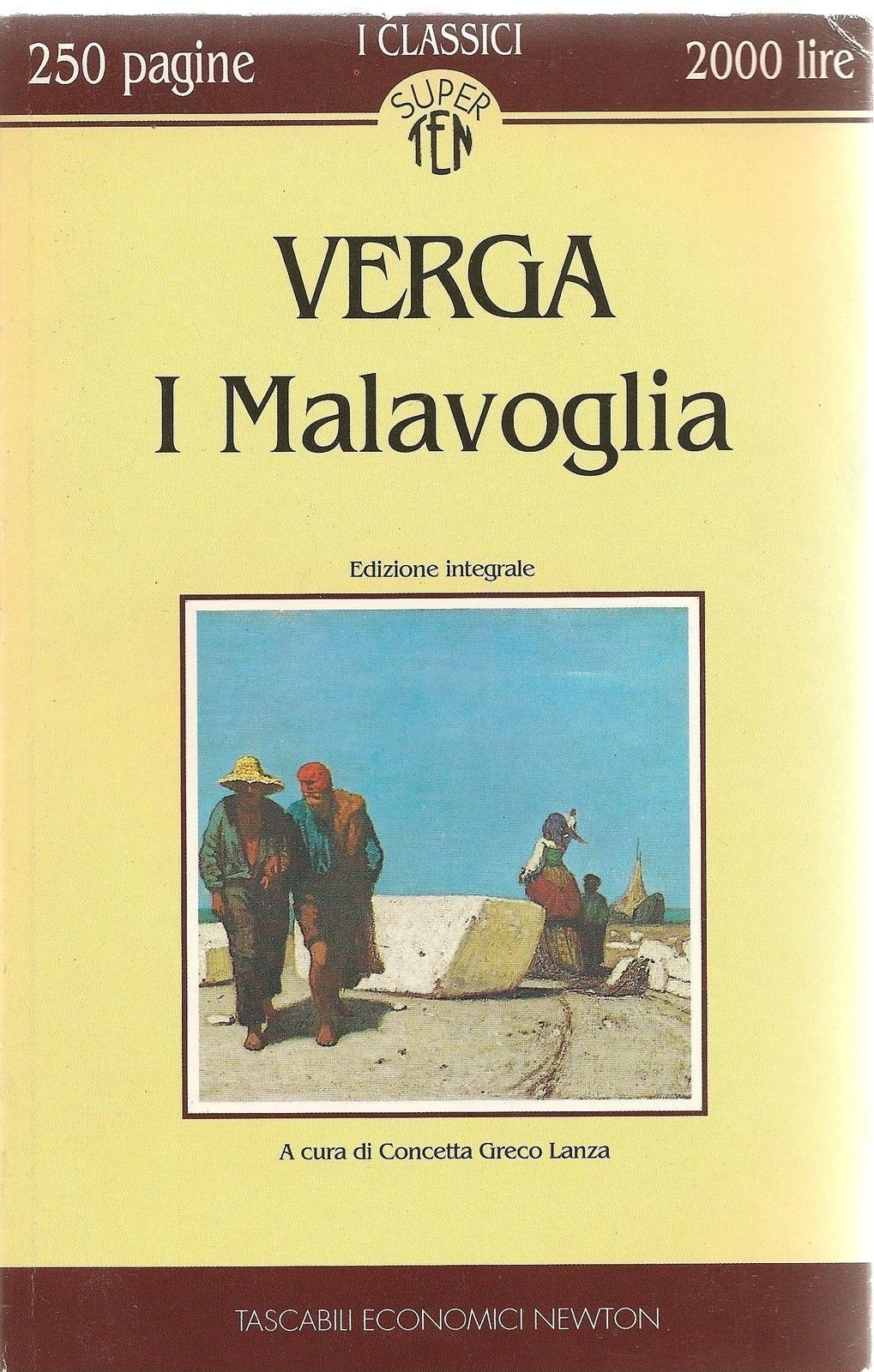I MALAVOGLIA - GIOVANNI VERGA - NEWTON