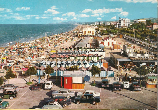 SENIGALLIA - LUNGOMARE E SPIAGGIA - V1967