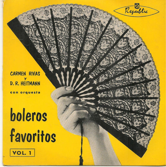 BOLEROS FAVORITOS Vol. 1 = CARMEN RIVAS Y D.R. HEITMANN con