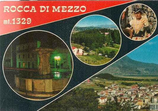 ROCCA DI MEZZO - QUATTRO VEDUTE - V1982