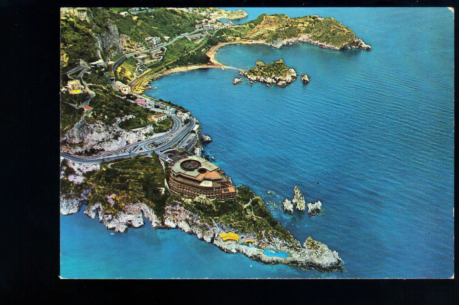 TAORMINA - PANORAMA DELLA COSTA TAORMINESE - NV