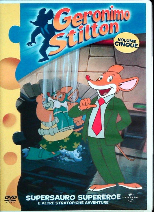 GERONIMO STILTON - SUPERSAURO SUPEREROE - DVD - VOLUME CINQUE