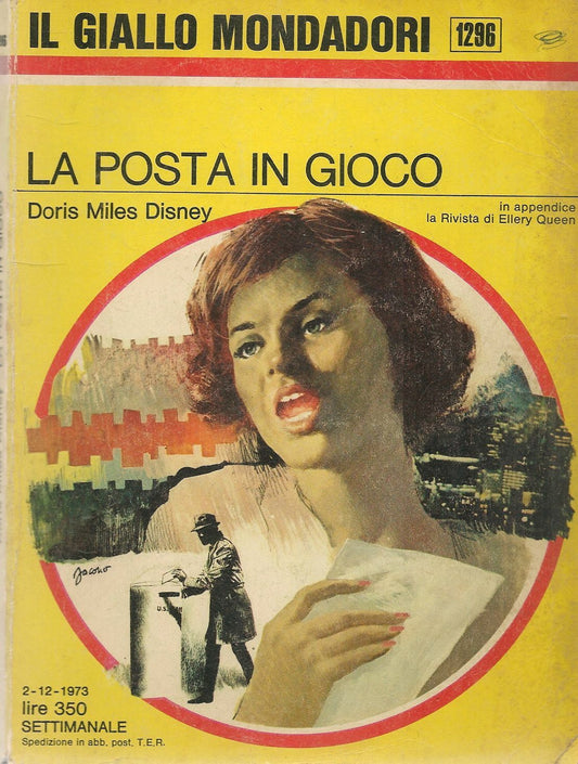 LA POSTA IN GIOCO - DORIS MILES DISNEY - GIALLO MONDADORI N. 1296