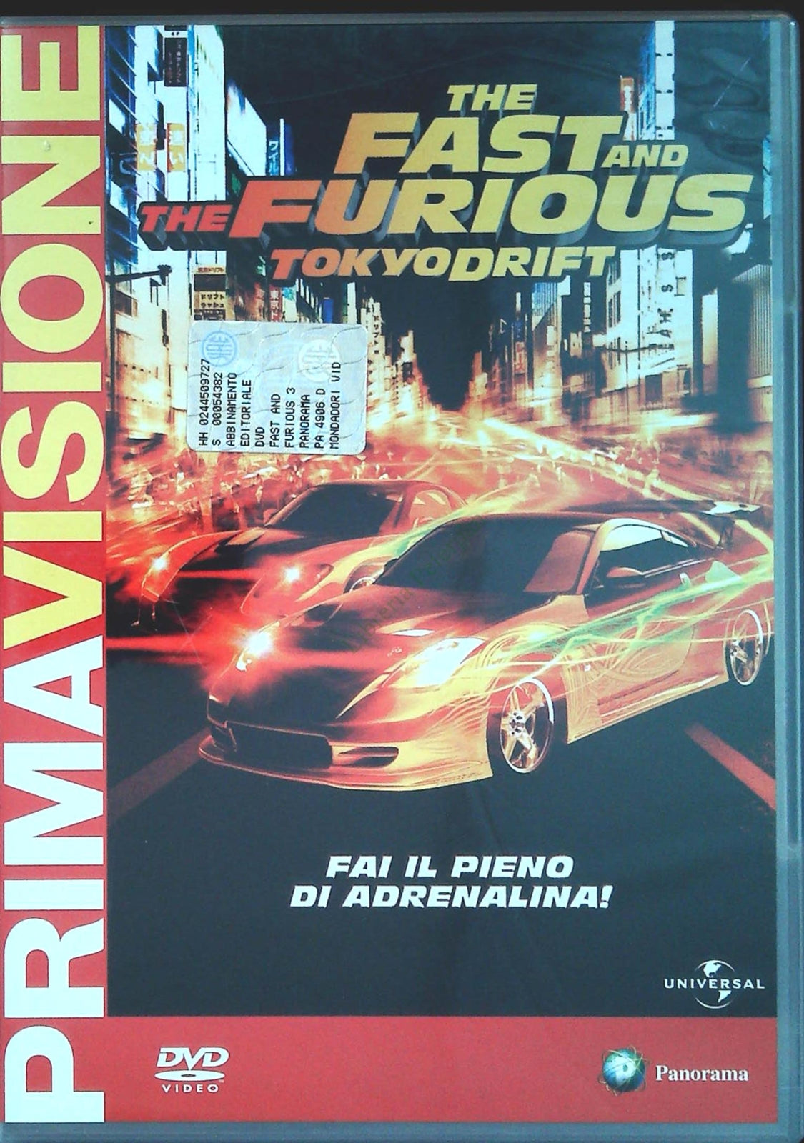 THE FAST AND THE FURIOUS TOKYIO DRIFT - DVD