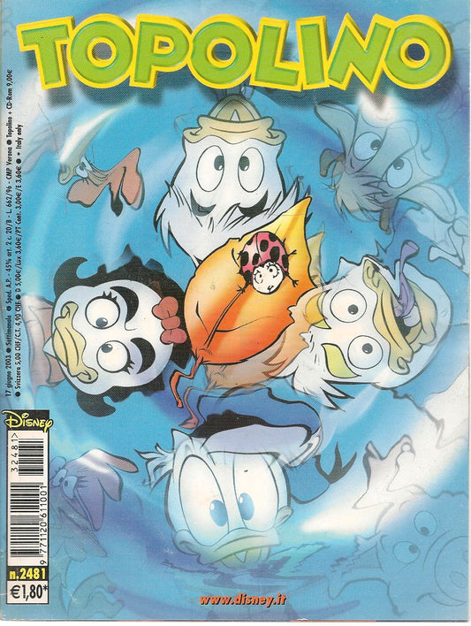 TOPOLINO N. 2481 - 147 GIUGNO 2003