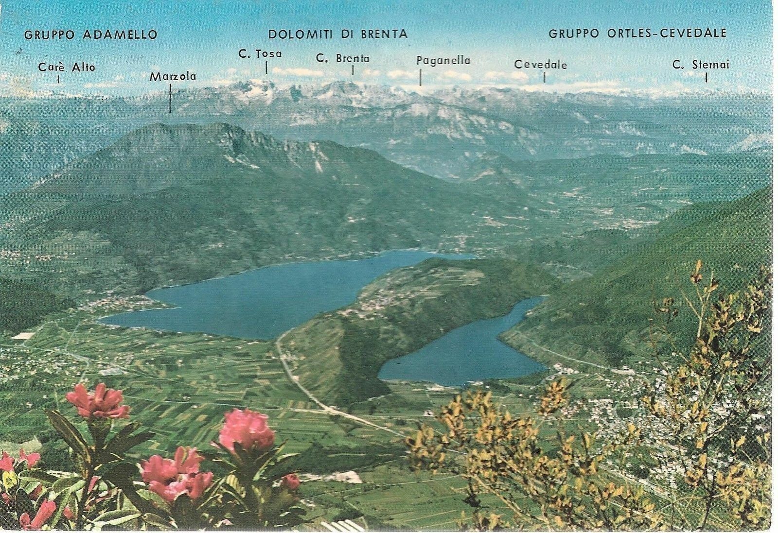 LAGHI DI LEVICO E CALDONAZZO - PANORAMA - V1979