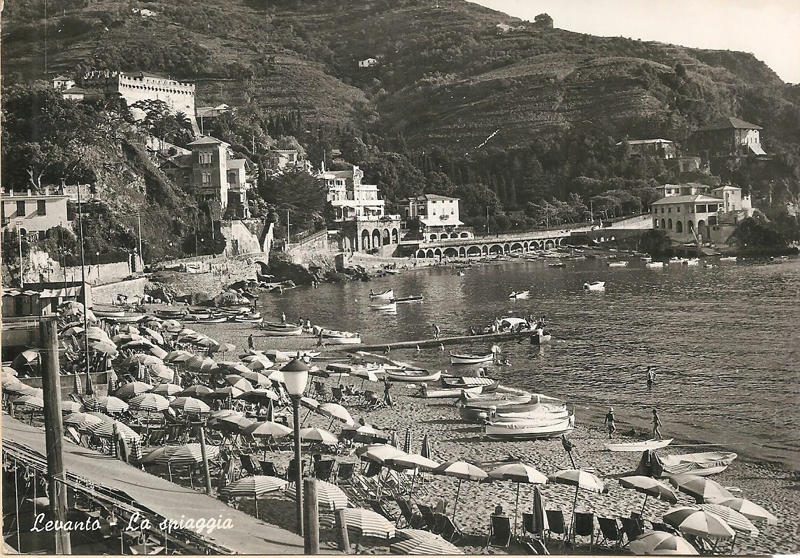 LEVANTO - LA SPIAGGIA - V1963