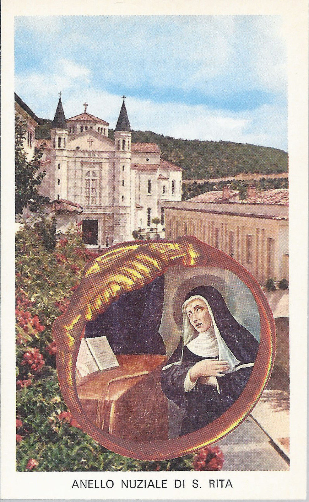 ANELLO NUZIALE DI S. RITA - SANTINO - AS012-313
