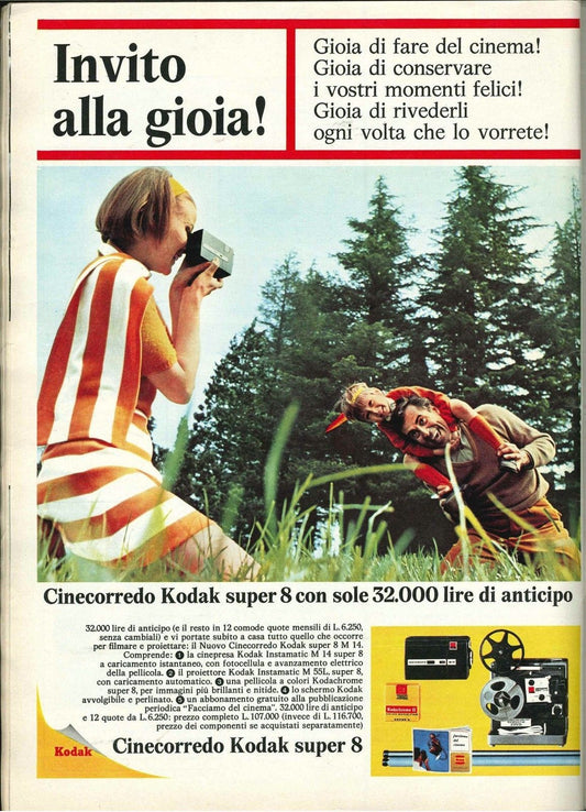 CINECORREDO KODAK SUPER 8 - ADVERTISING