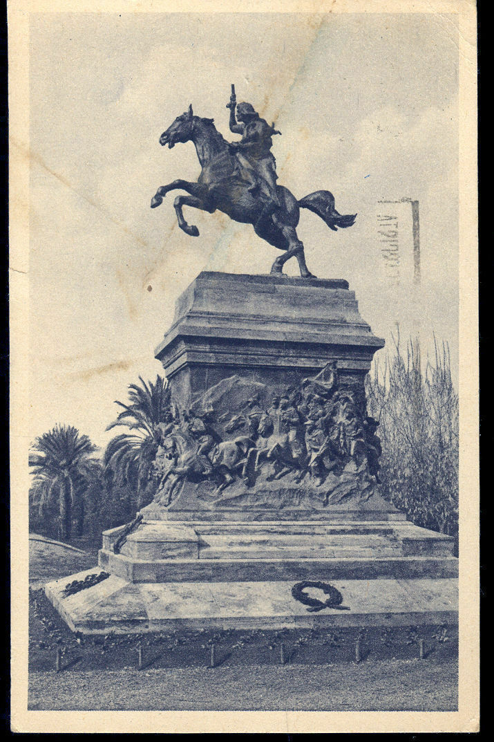ROMA - MONUMENTO AD ANITA GARIBALDI SUL GIANICOLO - V1934