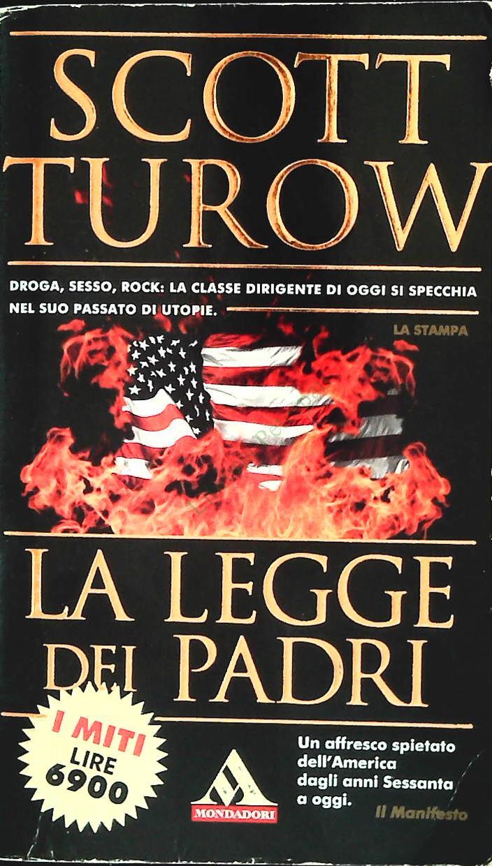 LA LEGGE DEI PADRI - SCOTT TUROW - MONDADORI 1999 - OUTLET DEL LIBRO