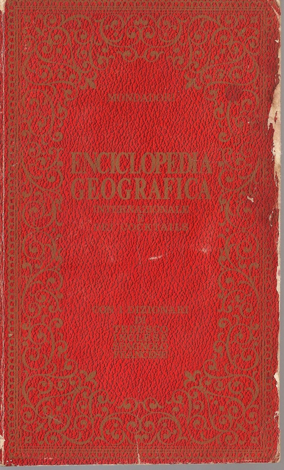 ENCICLOPEDIA GEOGRAFICA INTERNAZIONALE E DEI COCKTAILS - VOL I