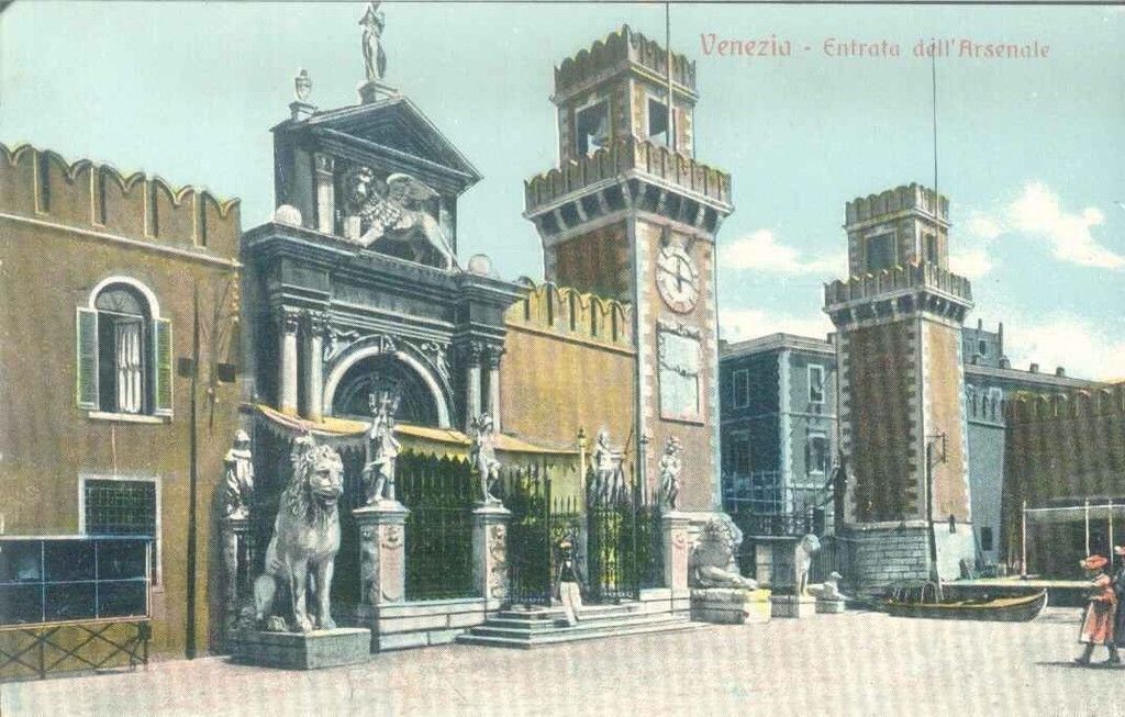 VENEZIA - INGRESSO ARSENALE - NV - COLORATA