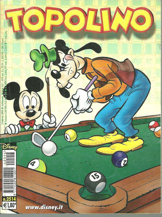TOPOLINO N. 2514 - 3 FEBBRAIO 2004