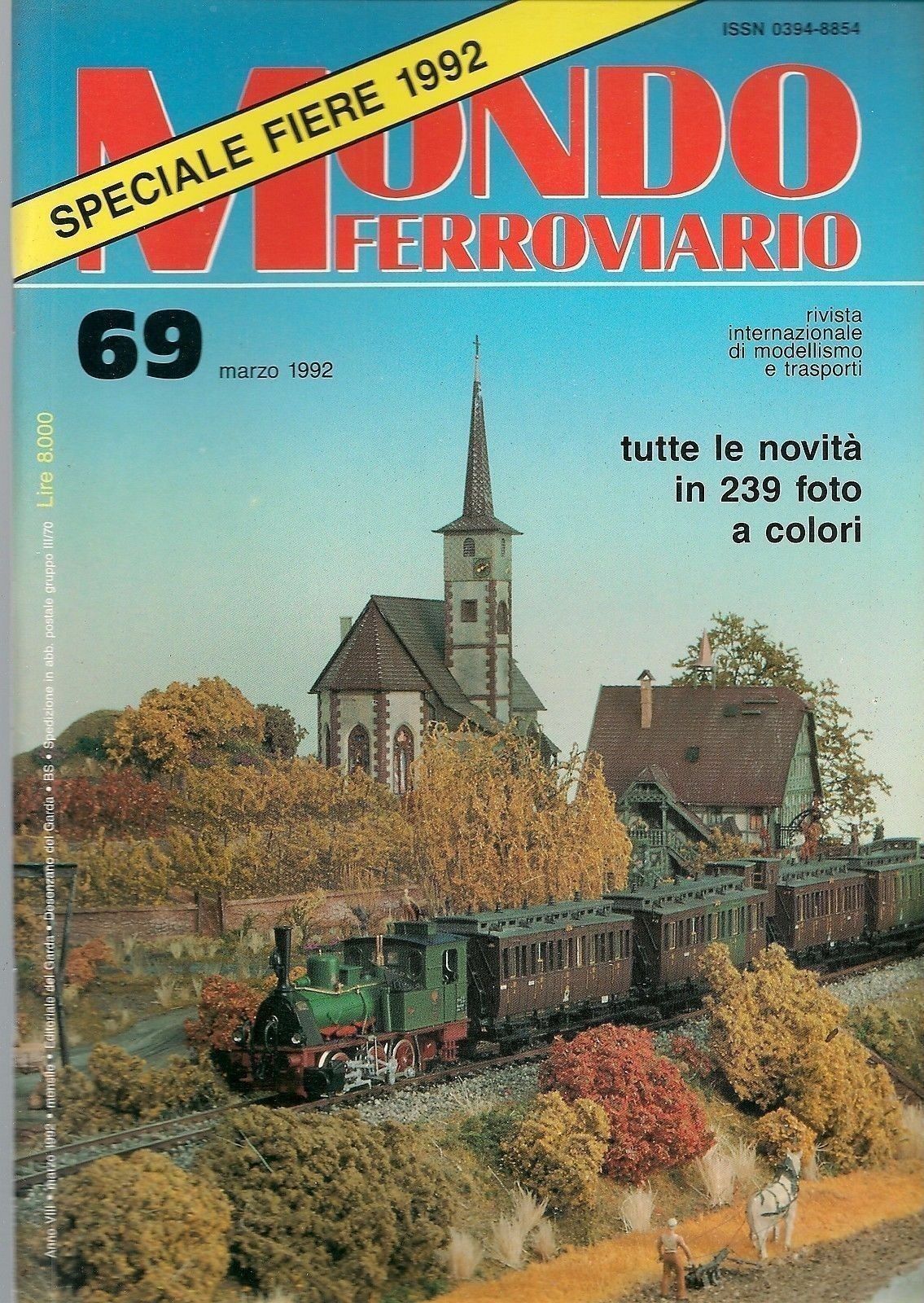 MONDO FERROVIARIO N. 69 - MARZO 1992