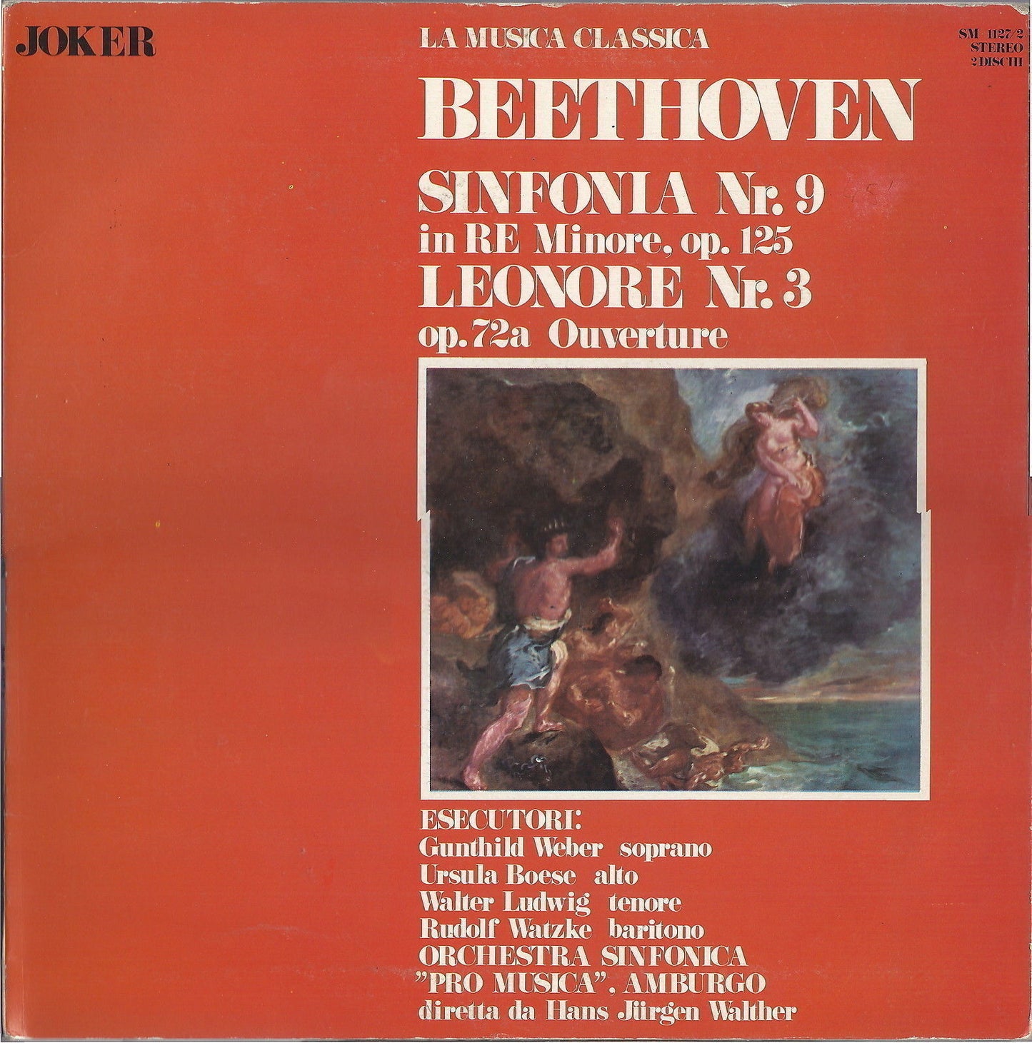 BEETHOVEN - SINFONIA N.9 OP. 125 - LEONORE N.3 OP. 72 - ORCH. SINF. PRO MUSICA