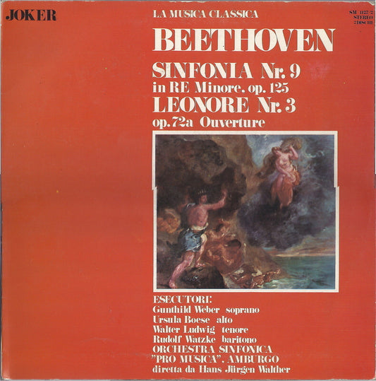 BEETHOVEN - SINFONIA N.9 OP. 125 - LEONORE N.3 OP. 72 - ORCH. SINF. PRO MUSICA
