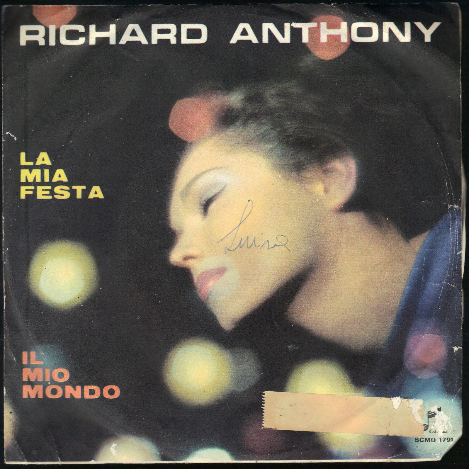 LA MIA FESTA - IL MIO MONDO --- RICHARD ANTHONY