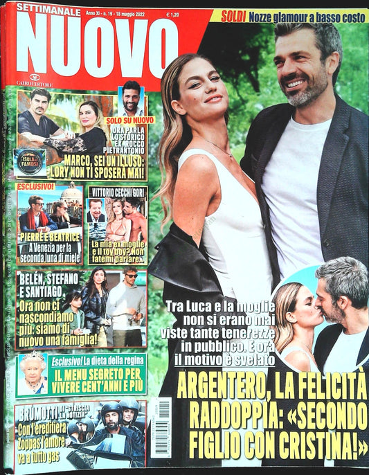 SETTIMANALE NUOVO 18 MAGGIO 2022 - ARGENTERO-CECCHI GORI-OUTLET DEL LIBRO