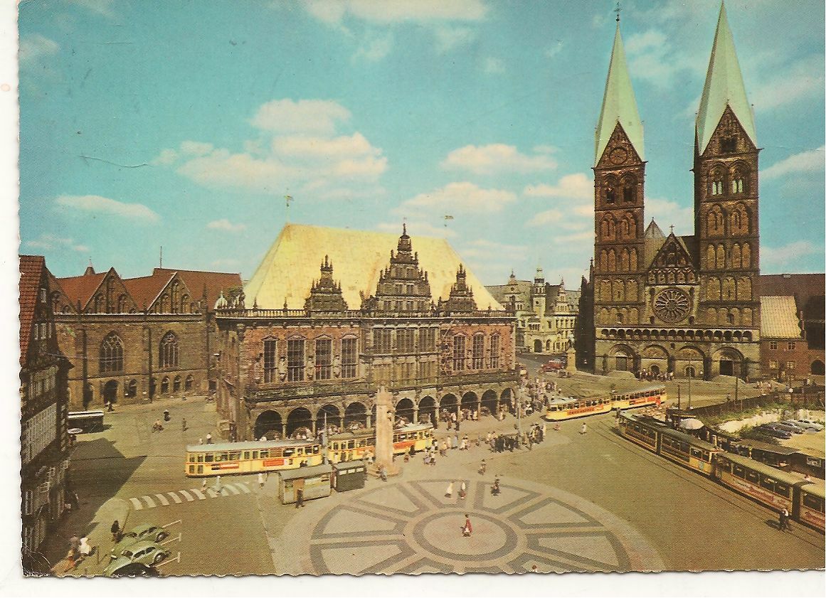 BREMEN - RATHAUS UND DON - V