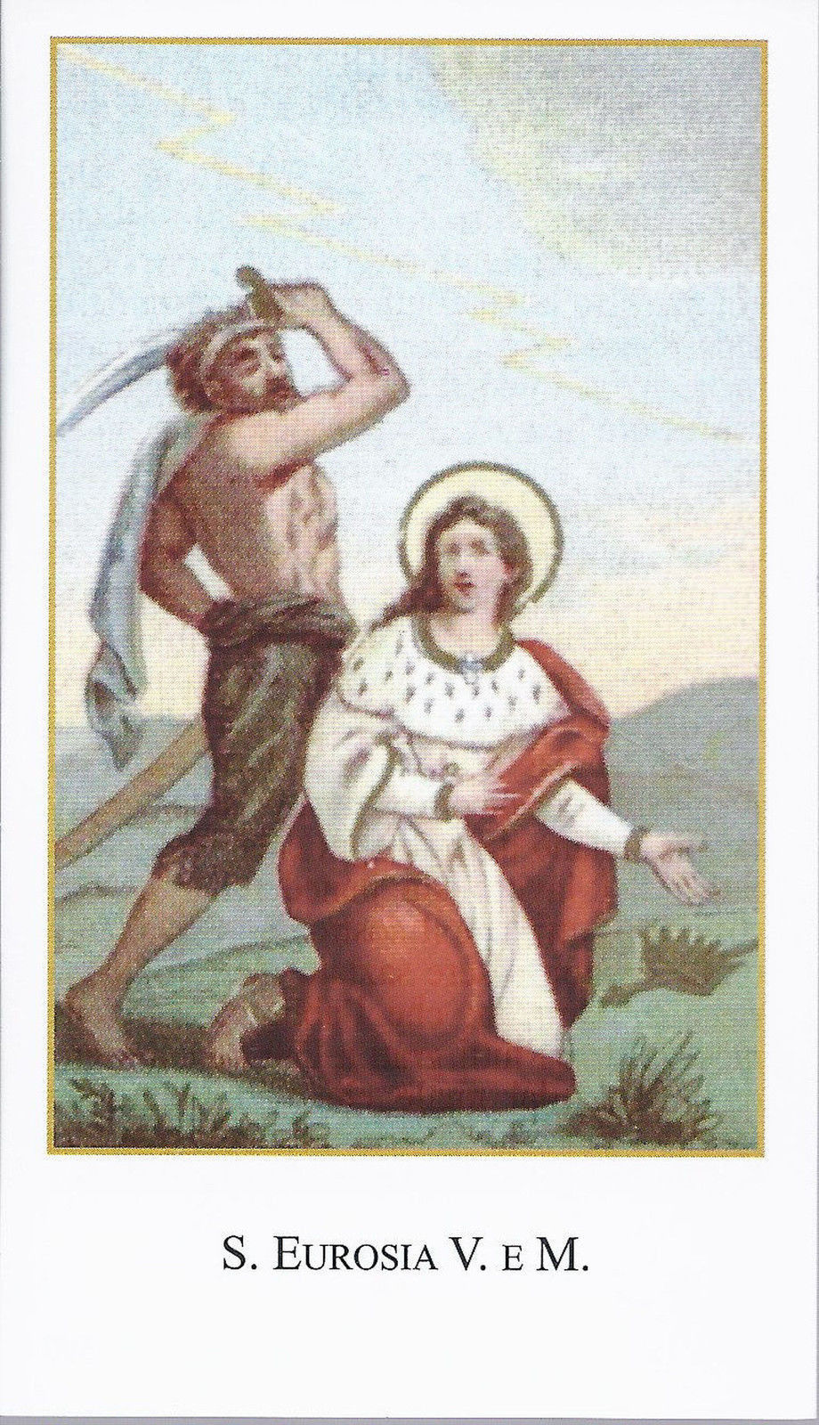 S. EUROSIA - V. e M. - SANTINO - AS014-283 - Ed. Paco