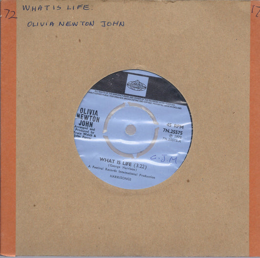 WHAT IS LIFE - I'M A SMALL AND LONELY LIGHT # OLIVIA NEWTON-JOHN