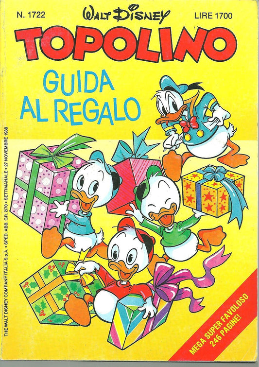 TOPOLINO N. 1722 - 27 NOVEMBRE 198
