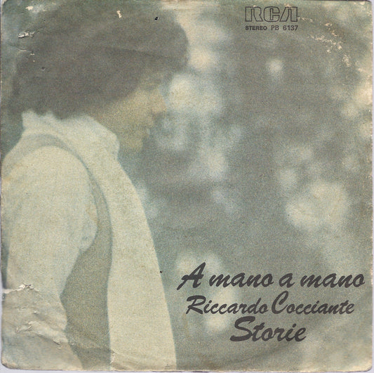 A MANO A MANO - STORIE # RICCARDO COCCIANTE