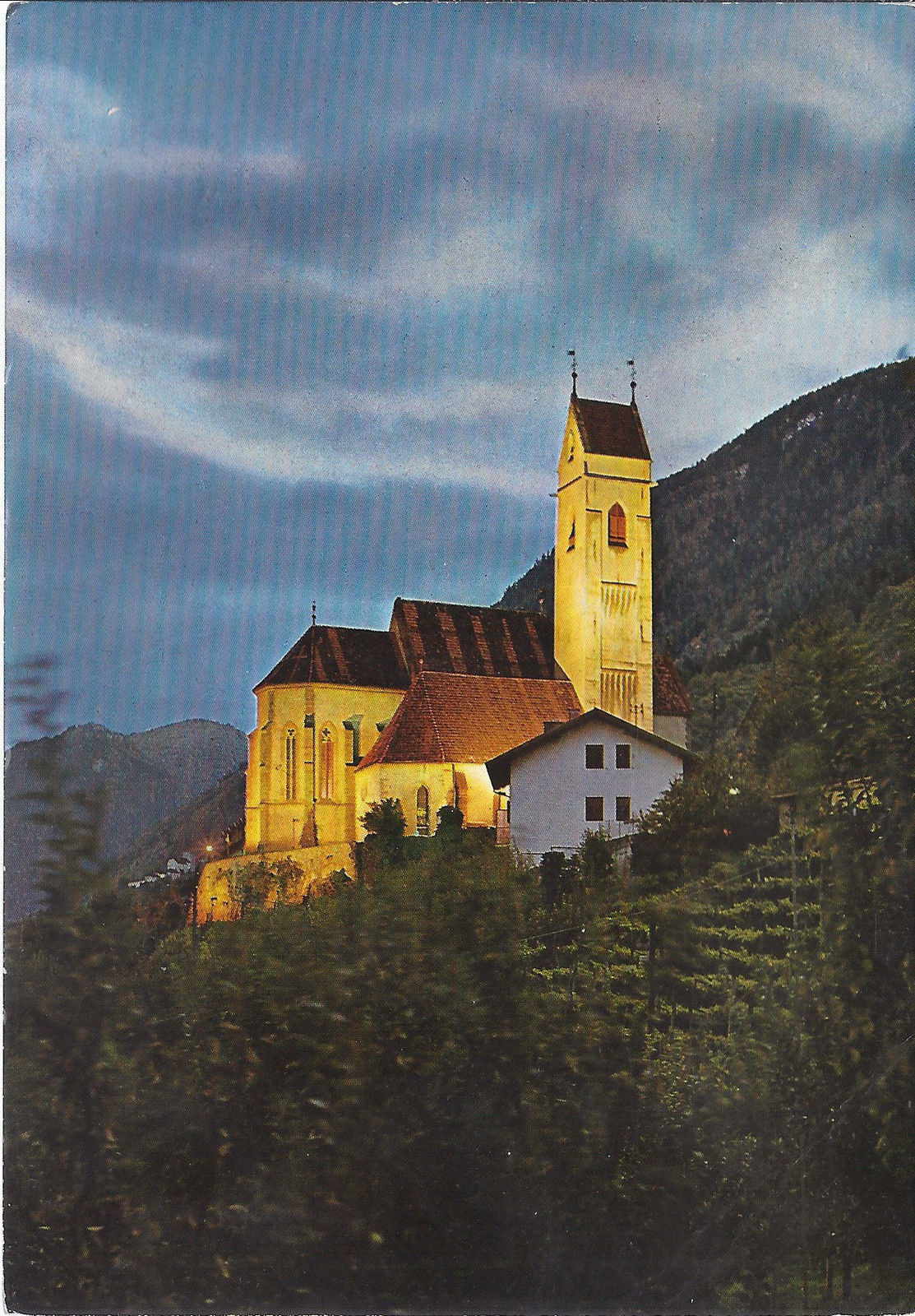 MARLING bei MERAN - MARLENGO - ILLUMINAZIONE CHIESA PARROCCH