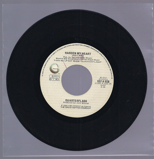 HARDEN MY HEART - DON'T BE LONELY == QUARTERFLASH
