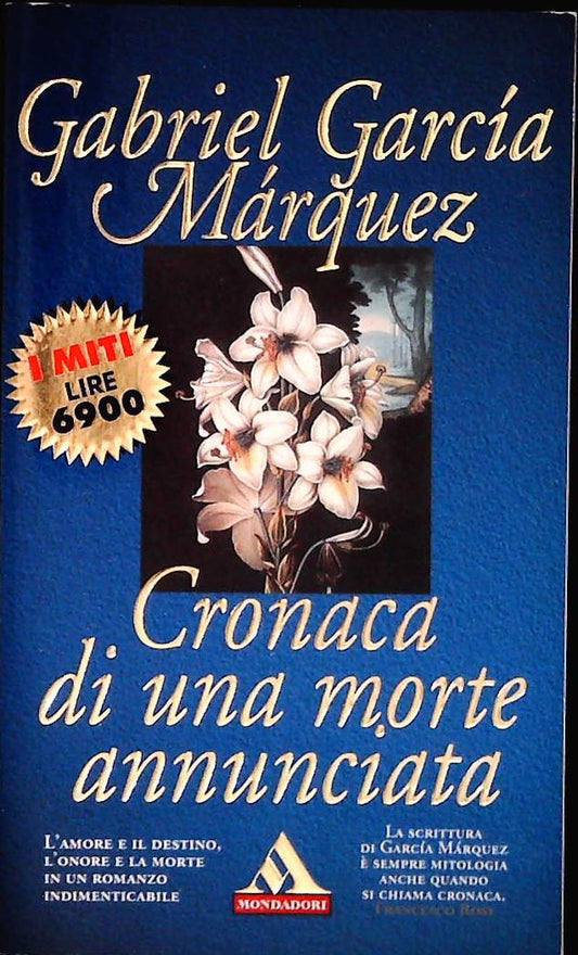 CRONACA DI UNA MORTE ANNUNCIATA- GABRIEL GARCIA MARQUEZ-1997-OUTLET DELL IBRO