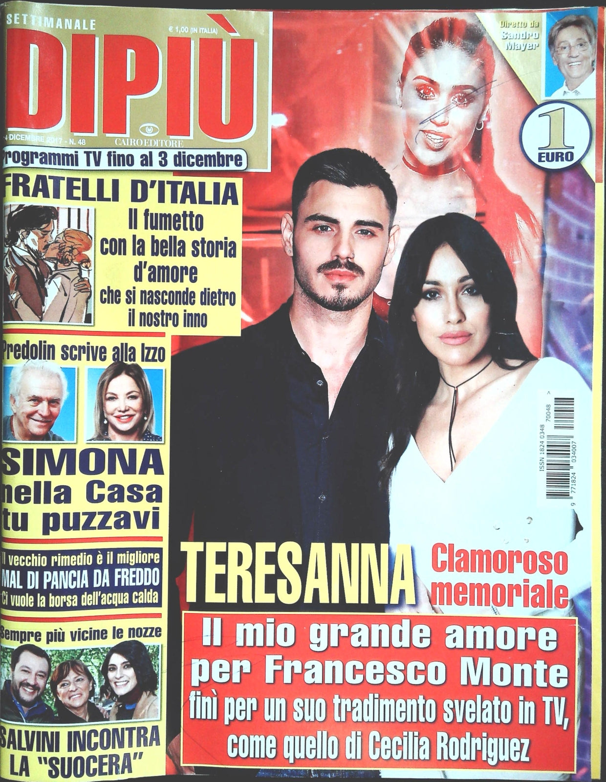 DI PIU' 4 DICEMBRE 2016 - TERESANNA - IZZO - FILANGERI -