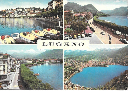 LUGANO - 4 VEDUTE - V1960