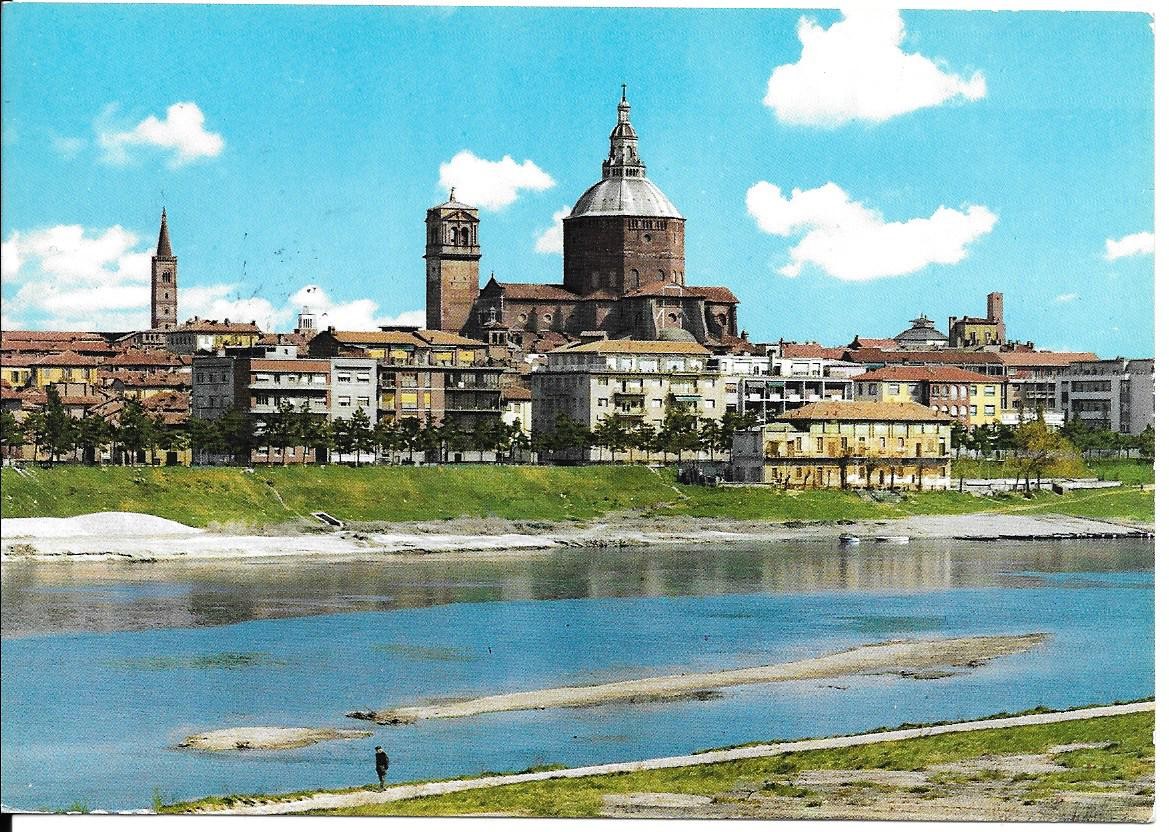 PAVIA - DUOMO PANORAMA - V1972