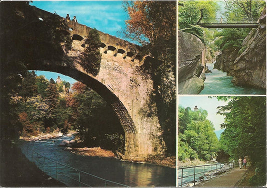 MERANO - 3 VEDUTE: GILFPROMENAE - STEINER STEG - PONTE ROMAN