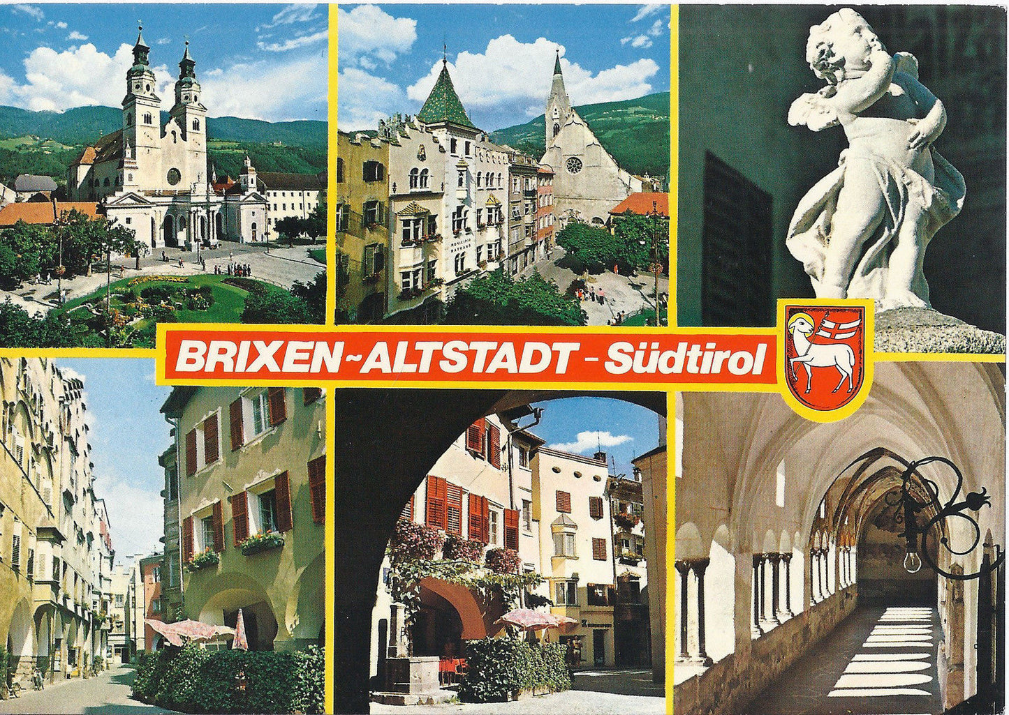 BRIXEN - ALTSTADT -- BRESSANONE - CENTRO STORICO - 6 VEDUTE 