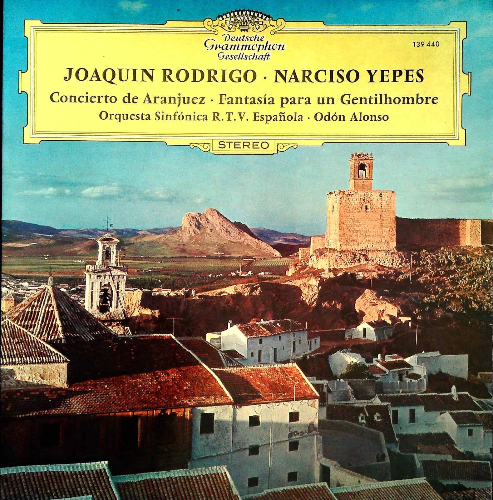 CONCERTO DE ARANJUEZ FANTASIA AR UN GENLHOMBRE - JOQUIN RODRIGO - MAARCISO YEPES