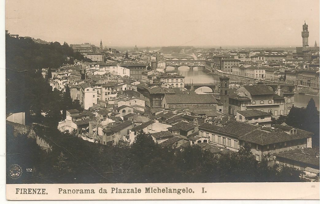 FIRENZE - PANORAMA DA PIAZZALE MICHELANGELO - NV