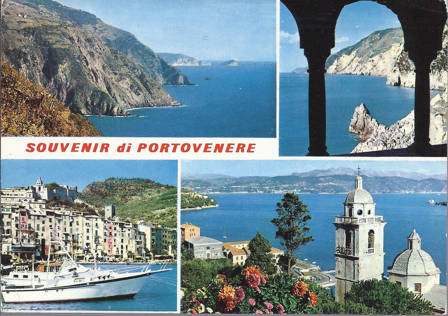 PORTOVENERE - SOUVENIR - 4 VEDUTE - V1972