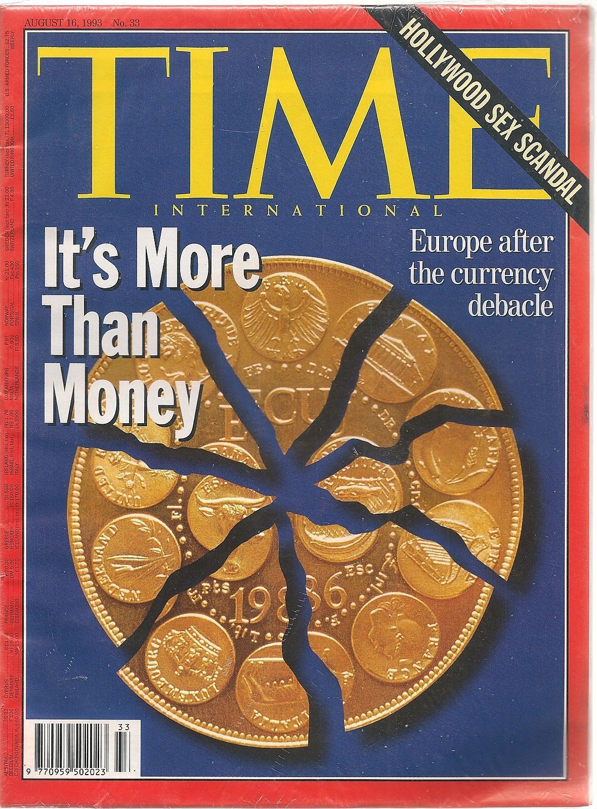 TIME INTERNATIONAL N 33 - 16 AUGUST 1993